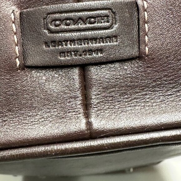 🔥🔥Coach Red Wool & Leather #F1J-7721 Tote/Shoulder Bag EUC - Picture 14 of 14